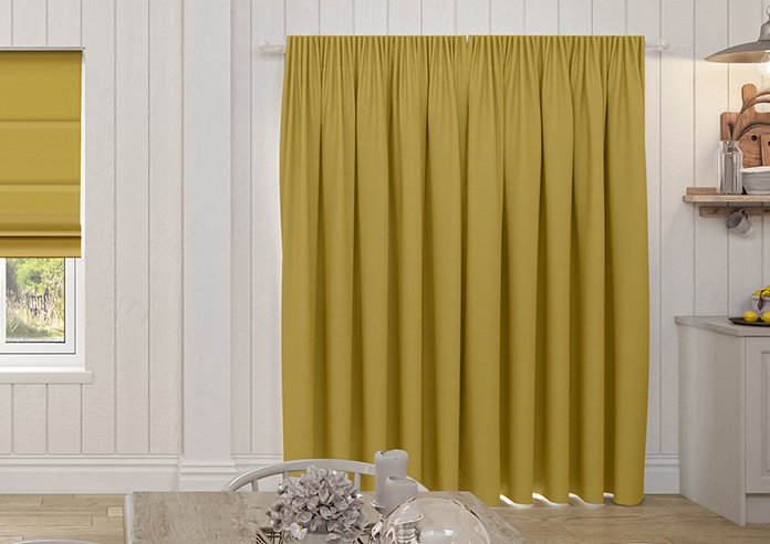Lyra, Mustard - Made to Measure Curtains - Image 7